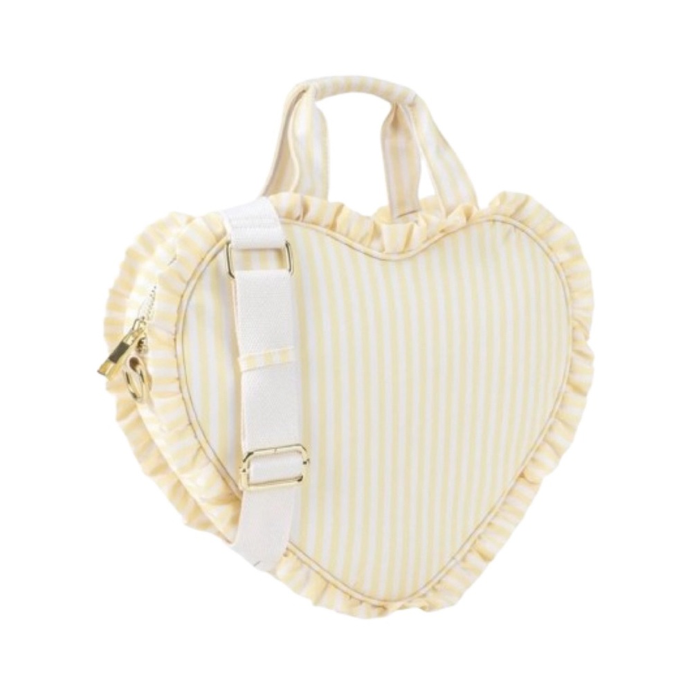 Stoney Clover Lane ♡ Mini Heart Tote in Sunflower